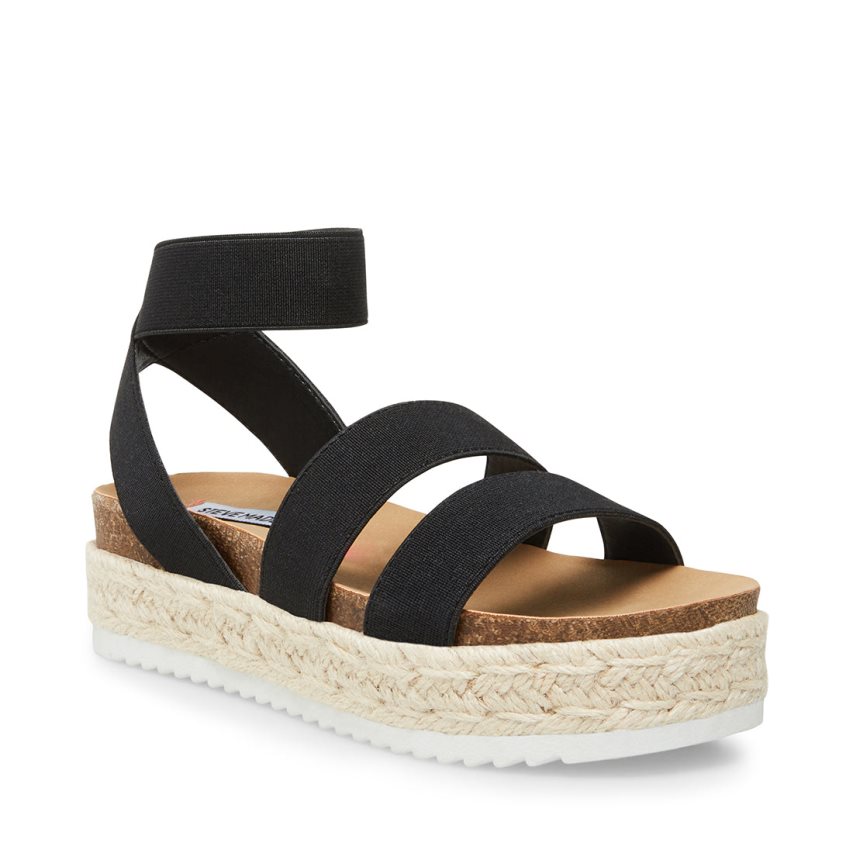 Sandalias de Plataforma Steve Madden Jkimmie Niños Negras | ES GS3S42